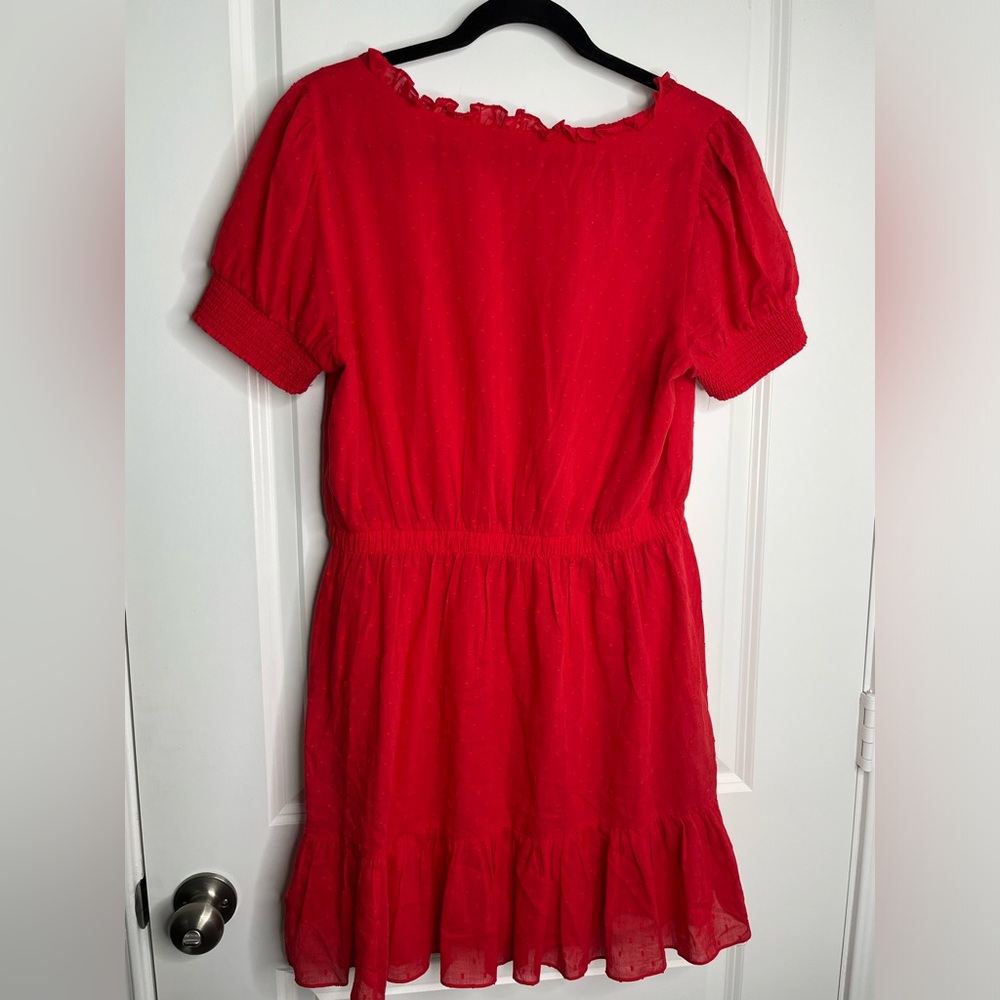 Alice + Olivia Red Mini Dress - Picture 13 of 16